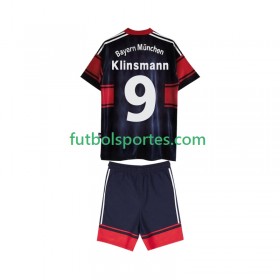 Camiseta Bayern de Múnich Klinsmann 9 1999 Retro Niño Primera Equipación 1997